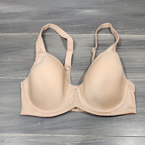 Wacoal T-Shirt Bra 32C Basic Beauty Underwire 853192 Sand Beige - Picture 1 of 8